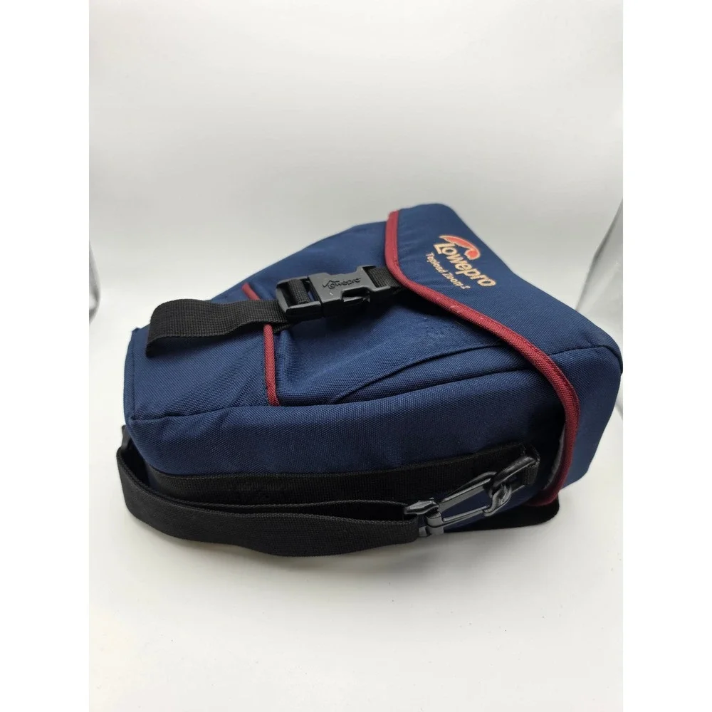 Lowepro Topload Zoom 2 Camera Bag Navy Blue Burgundy Holster Case Padded Strap